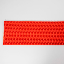 橙色蜂窩紋輸送帶